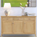 Furniture HausSaxby Oak LARGE 3 DRAWER 3 DOOR SIDEBOARD - Rest Relax