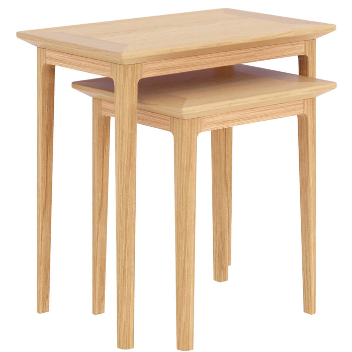 Furniture HausSaxby Oak NEST OF 2 TABLES - Rest Relax