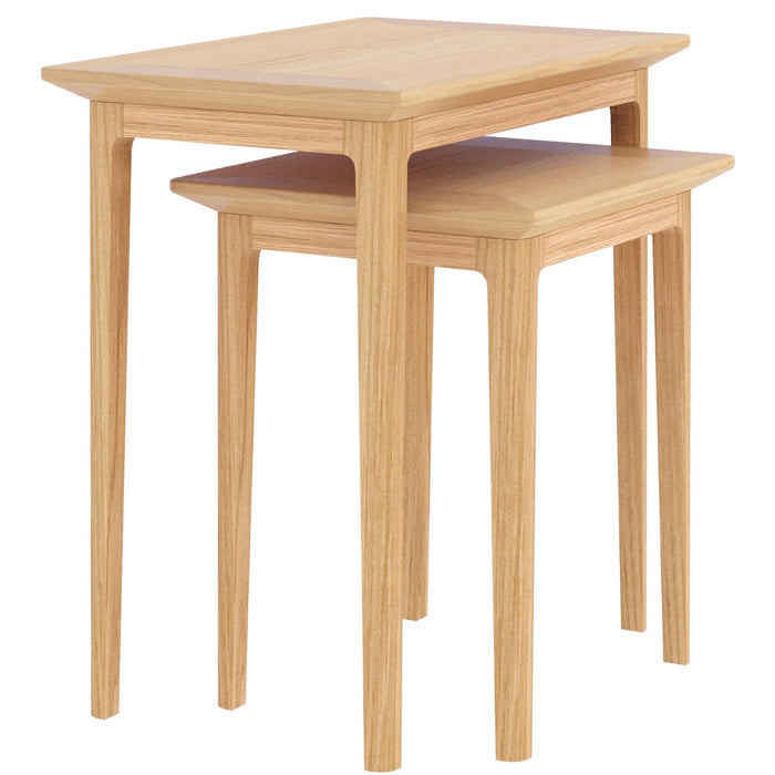 Furniture HausSaxby Oak NEST OF 2 TABLES - Rest Relax