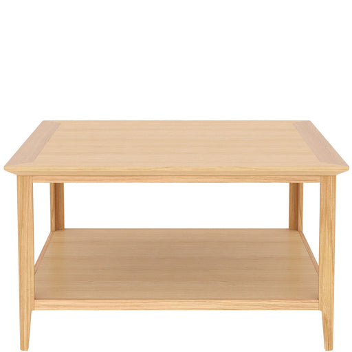 Furniture HausSaxby Oak SQUARE COFFEE TABLE WITH SHELVE - Rest Relax