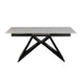 Furniture HausTerzo Ceramic Argento Grey Dining Table Matt Finish 160cm - 200cm - Rest Relax