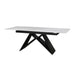 Furniture HausTerzo Ceramic Pearla Grey Dining Table Gloss 160cm - 200cm - Rest Relax