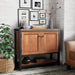 Furniture HausUrban Acacia 2 Door Cabinet - Rest Relax