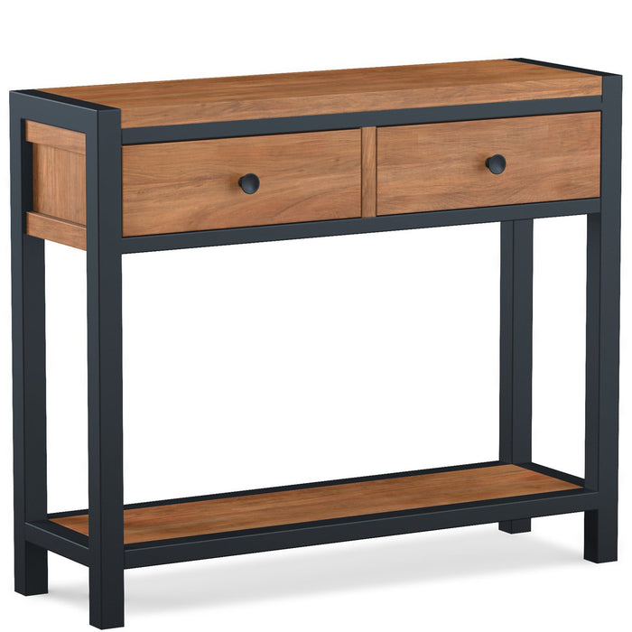 Furniture HausUrban Acacia 2 Drawer Console Table - Rest Relax