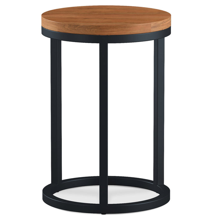 Furniture HausUrban Acacia Circular Nest Of 2 Tables - Rest Relax