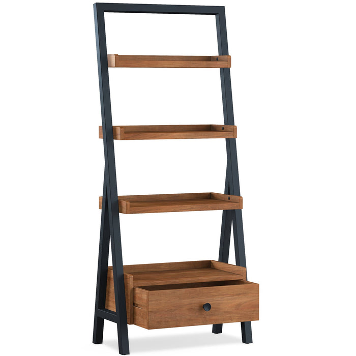 Furniture HausUrban Acacia Ladder Bookcase/Display Unit - Rest Relax