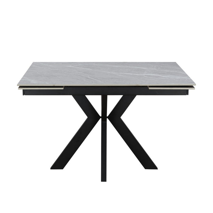 Furniture HausVito Ceramic Argento Grey Dining Table Matt Finish 120/150/180cm - Rest Relax