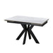 Furniture HausVito Ceramic Pearla Grey Dining Table Gloss Finish 120/150/180cm - Rest Relax