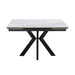 Furniture HausVito Ceramic Pearla Grey Dining Table Gloss Finish 120/150/180cm - Rest Relax