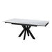 Furniture HausVito Ceramic Pearla Grey Dining Table Gloss Finish 120/150/180cm - Rest Relax