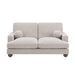 Solace+CoSolace+Co Addison 2 Seater Beige Boucle Sofa - Rest Relax