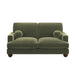 Solace+CoSolace+Co Addison 2 Seater Khaki Green Velvet Sofa - Rest Relax