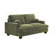 Solace+CoSolace+Co Addison 2 Seater Khaki Green Velvet Sofa - Rest Relax