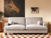 Solace+CoSolace+Co Addison 3 Seater Beige Boucle Sofa - Rest Relax