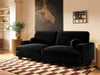 Solace+CoSolace+Co Addison 3 Seater Black Velvet Sofa - Rest Relax