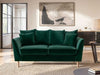 Solace+CoSolace+Co Avery 2 Seater Scatter Back Velvet Emerald Green - Rest Relax