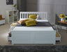 Visco Therapy4'0 Mission Storage Bed in White - Small Double - Rest Relax