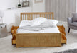 Visco Therapy4'0 Mission Waxed Pine Wooden Storage Bed - Rest Relax