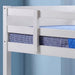 Visco TherapyBedford White Wooden Bunk Bed Frame - 3ft Single - Rest Relax
