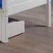 Visco TherapyBedford White Wooden Bunk Bed Frame - 3ft Single - Rest Relax