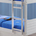 Visco TherapyBedford White Wooden Bunk Bed Frame - 3ft Single - Rest Relax