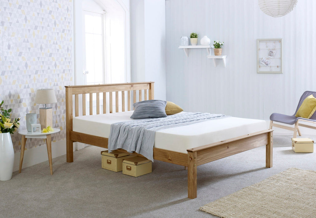 Visco TherapyChester Solo Pine Wooden Bed Frame - Rest Relax