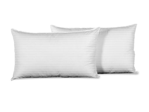 Visco TherapyConjugated Hollow Fibre Filling, 600g, Polyester Stripe Cover Pillows - Rest Relax
