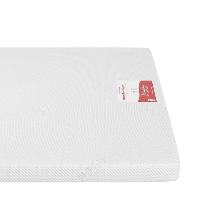 Visco TherapyCoolblue Deluxe 7.5 Topper Mattress_Cover - Rest Relax