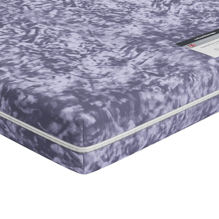 Essential Eco Comfort Waterproof Sprung Mattress – angled studio shot on a white background