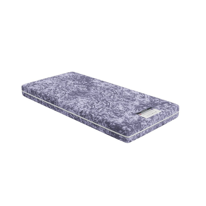 Essential Eco Comfort Waterproof Sprung Mattress – low side-profile studio shot showing 19cm depth