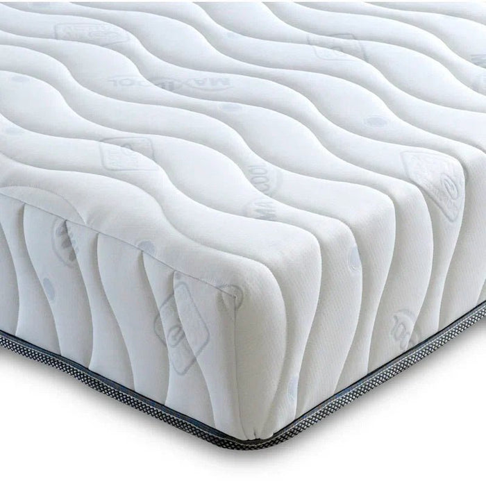 Visco TherapyHardrock Super Firm Reflex Foam Mattress – Firm Support, Silent No - Spring Comfort - Rest Relax
