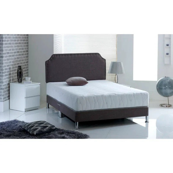 Visco TherapyHardrock Super Firm Reflex Foam Mattress – Firm Support, Silent No - Spring Comfort - Rest Relax