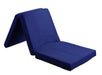 Visco TherapyKids Folding Fabric Futon Mattress - Multiple Colours Available - Rest Relax
