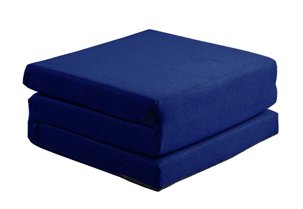 Visco TherapyKids Folding Fabric Futon Mattress - Multiple Colours Available - Rest Relax