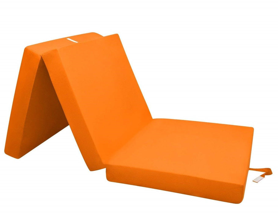Visco TherapyKids Folding Fabric Futon Mattress - Multiple Colours Available - Rest Relax