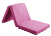 Visco TherapyKids Folding Fabric Futon Mattress - Multiple Colours Available - Rest Relax