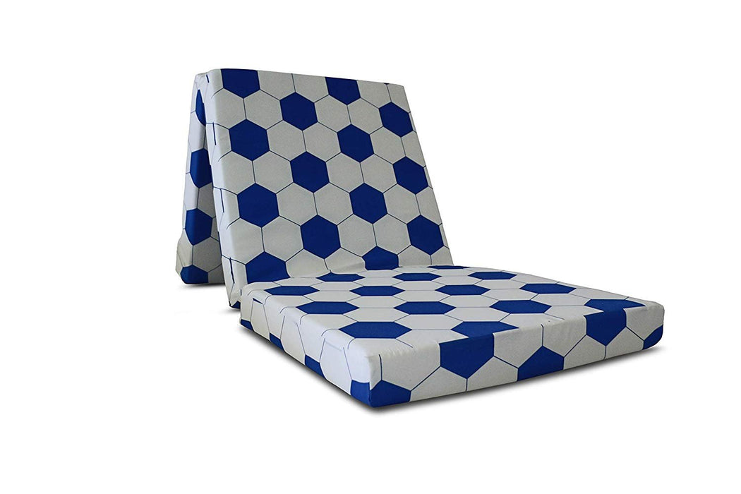 Visco TherapyKids Folding Fabric Futon Mattress - Multiple Colours Available - Rest Relax