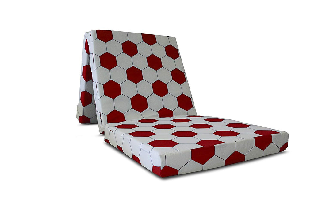 Visco TherapyKids Folding Fabric Futon Mattress - Multiple Colours Available - Rest Relax