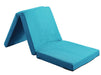 Visco TherapyKids Folding Fabric Futon Mattress - Multiple Colours Available - Rest Relax