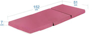 Visco TherapyKids Folding Faux Leather Futon Mattress - Multiple Colours Available - Rest Relax