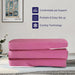 Visco TherapyKids Folding Faux Leather Futon Mattress - Multiple Colours Available - Rest Relax