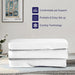 Visco TherapyKids Folding Faux Leather Futon Mattress - Multiple Colours Available - Rest Relax