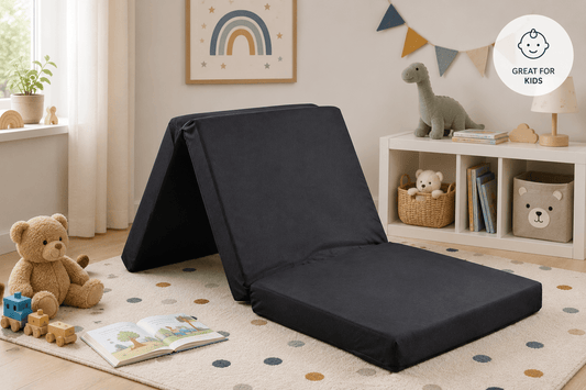 Visco TherapyKids Folding Z-Bed Futon Mattress – Sleepover & Guest Mattress - Swann Sleep Ltd T/A Rest Relax