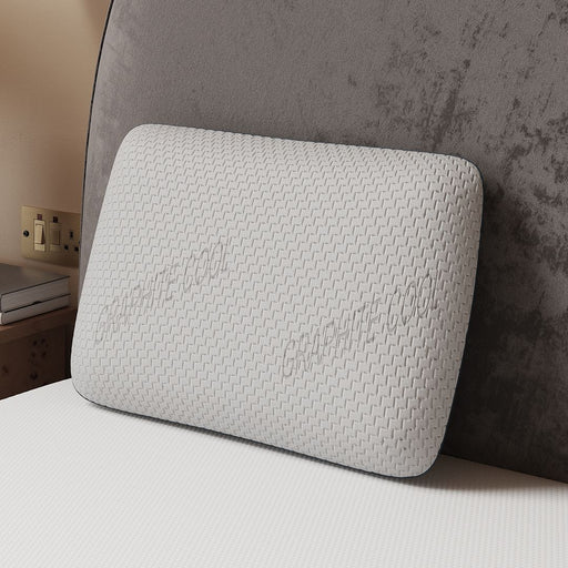 Visco TherapyMoulded Memory Foam w Graphite Cover Pillow - Rest Relax