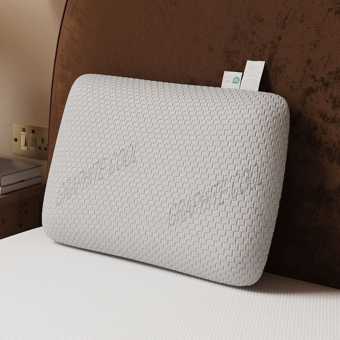 Visco TherapyMoulded Memory Foam w Graphite Cover Pillow - Rest Relax