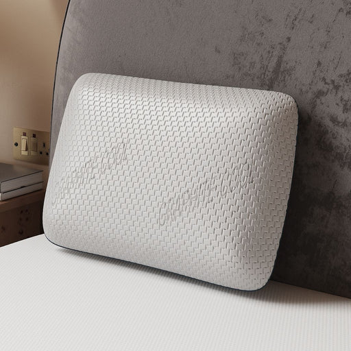 Visco TherapyMoulded Memory Foam w Graphite Cover Pillow - Rest Relax