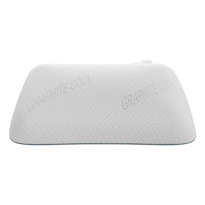 Visco TherapyMoulded Memory Foam w Graphite Cover Pillow - Rest Relax