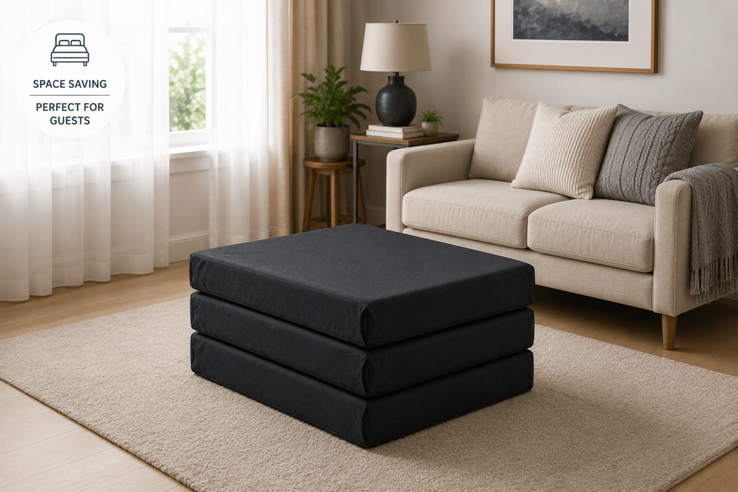 Visco TherapySingle Folding Z-Bed Mattress – Guest & Travel Mattress - Swann Sleep Ltd T/A Rest Relax