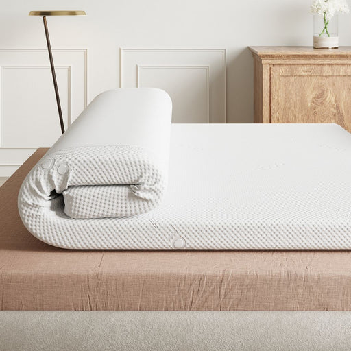 Visco TherapyTitan Enhance Reflex Foam Mattress Topper - 5cm Firm Support - Rest Relax