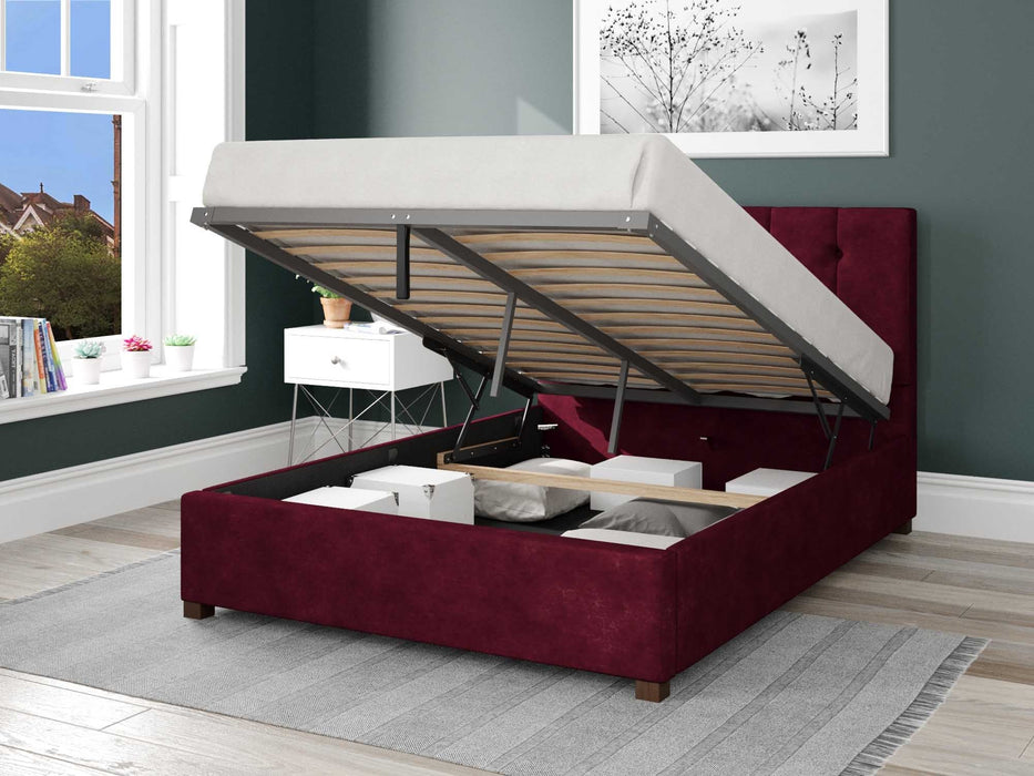 AspireAspire Furniture Hepburn Fabric Ottoman Bed - Rest Relax